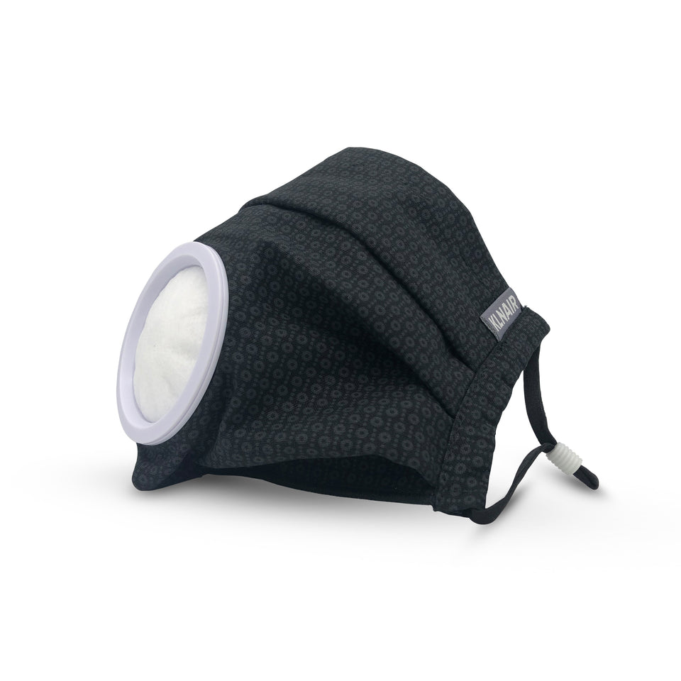 KLN Air Mask | A True Breakthrough in Personal Air Purification Klnair | Weighing only 70g, KLNAir Mask is just slightly heavier than most sunglasses, significantly lighter than face shields. It’s designed to fit comfortably for extended wear time. 